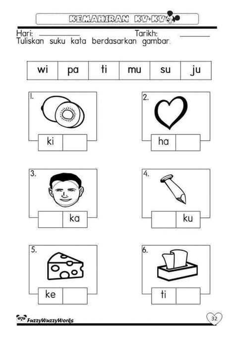 Bahasa Melayu Ppki Interactive Worksheet Learning Letters Preschool