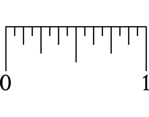 You count eight marks equalling 816 of an inch or 12 inch. Ruler 1 inch by 16ths