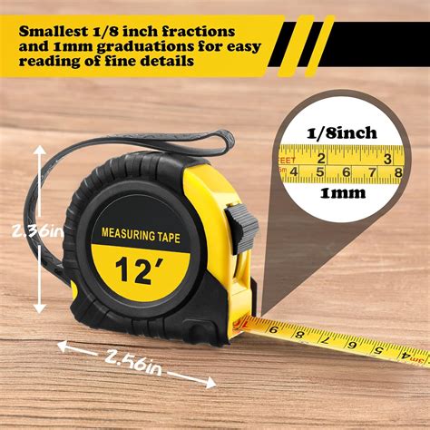 Buy 20 Pieces Tape Measure 12 Ft Retractable Measuring Tape Measure