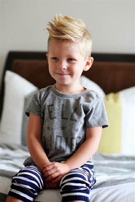 Choose from any hairstyle above and give your boy a new and refreshing look. Little Boy Hairstyles: 81 Trendy and Cute Toddler Boy ...