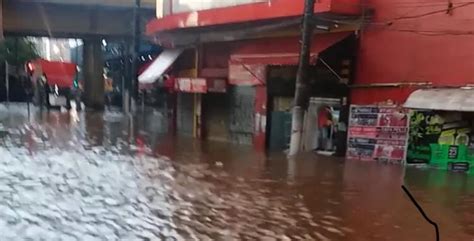Vídeo Fortes Chuvas Castigam Santo André E Deixam Região Central Alagada O Grande Abc