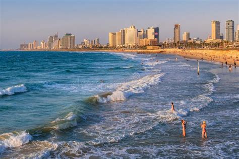 Tel Aviv Seaside Editorial Photo Image Of Sand Outdoor 169508196