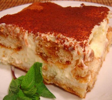 A creamy custard filling around lady finger cookies dipped in espresso and dusted with rich cocoa powder. Olive Garden Tiramisu - Copycat | Recipe | Dessert recipes ...