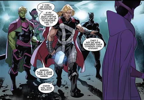 3 Marvel Kings Hulkling Thor And Black Panther Rmarvel