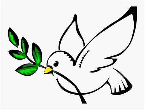 Transparent Holy Spirit Dove Png Dove Olive Branch Clip Art Free