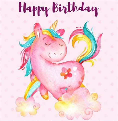 Unicorn Singing Happy Birthday
