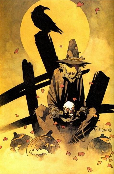 Scarecrow By Mike Mignola Rcomicbooks