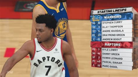 Nba 2k19 Nba Finals 2019 Golden State Warriors Vs Toronto Raptors