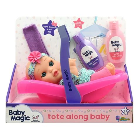 Baby Magic Baby Magic Tote Along Baby Bath Set W Toy Baby Doll