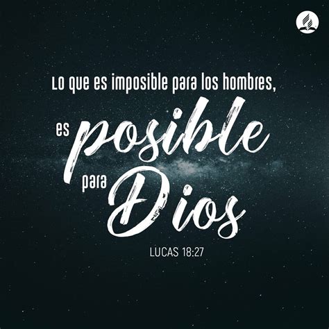 Adventistas Perú on Twitter Él les dijo Lo que es imposible para