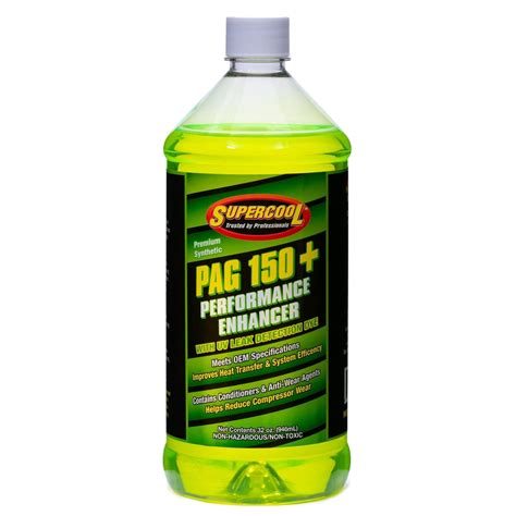 Pag Oil 150 Viscosity With Performance Enhancer And Uv Dye Quart Tsi