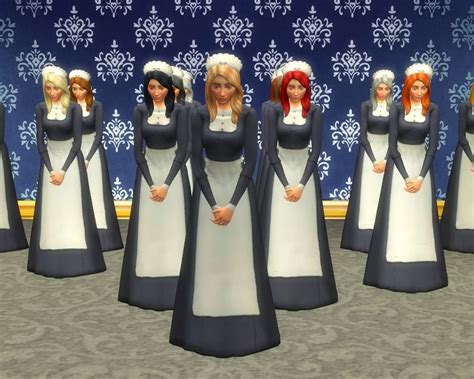 Deco Sims In 2020 Sims Sims 4 Characters Maid