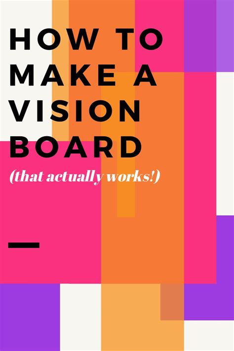 The Secret To Making A Vision Board That Actually Works — Tonia Tyler