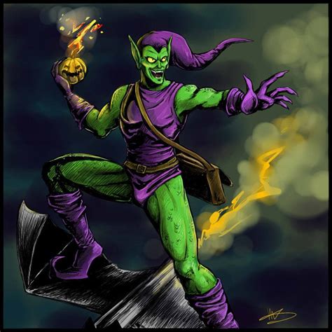 The Green Goblin Fan Art Green Goblin Marvel Rogue Goblin