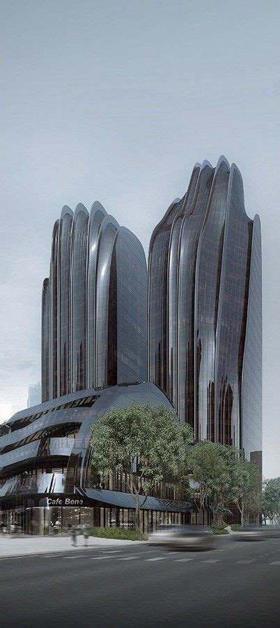 Chaoyang Park Plaza Beijing China By Mad Architects 28 Floors