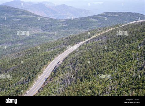 Views Of Whiteface Veterans Memorial Highway Stock Photo Alamy