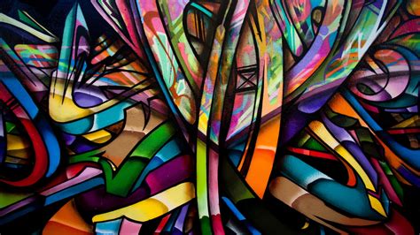 Abstract Colorful Graffiti Walls Artwork Painting Wallpapers Hd
