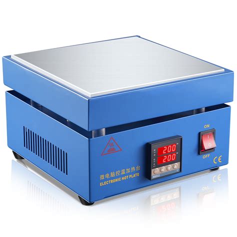 Soiiw 110V 850W Soldering Hot Plate LED Microcomputer Electric Preheat