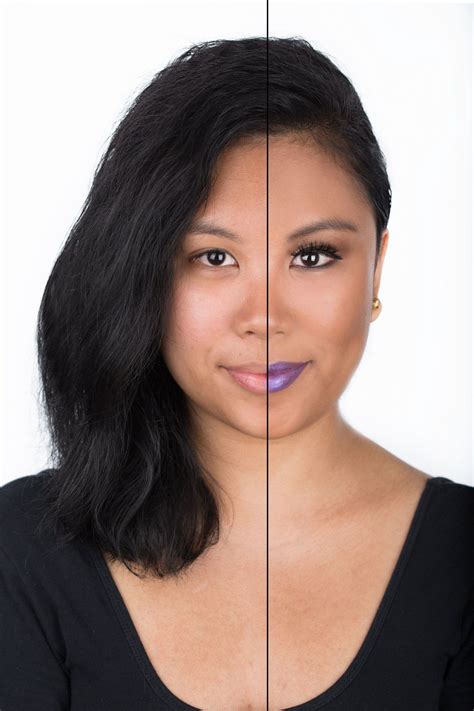 Stunning Photos That Reveal The Power Of Makeup Hair And Makeup Tips Half Face Makeup
