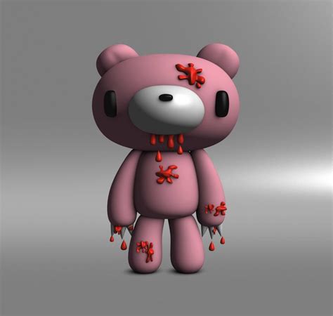 Gloomy Bear 3d By Alexandra Rivera On Deviantart