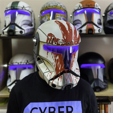 Star Wars Republic Commando Sev Helmet Led Cosplay Helmet Etsy