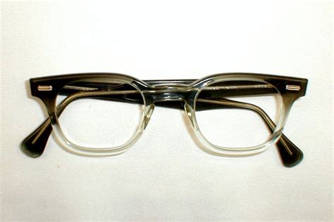 Mens Vintage Eyeglasses Frames Black Tart Optical Countdown