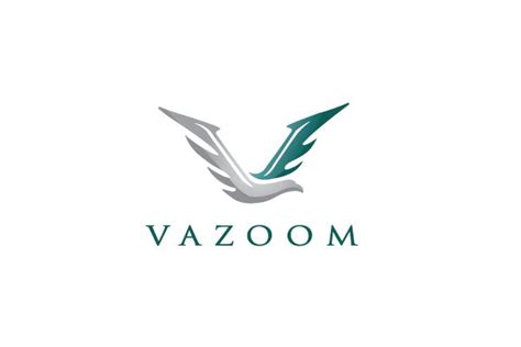 Vazoom V Bird Logo Design Logo Cowboy Bird Logo Design V Logo