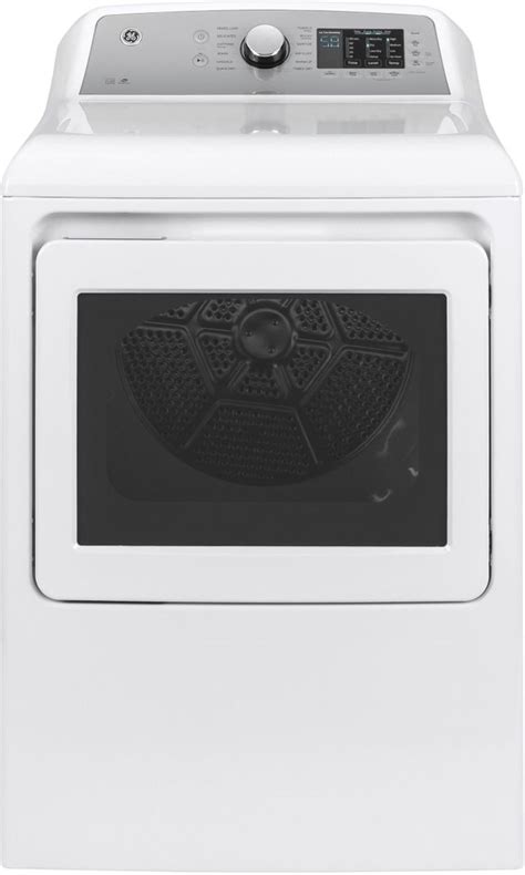 Ge 74 Cu Ft White Front Load Electric Dryer East Coast Appliance