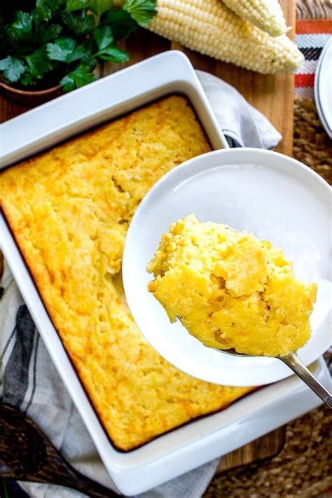 Adding to this battle is not my purpose here. Creamed Corn Casserole is an easy corn casserole recipe ...