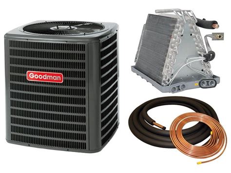 These units are only capable of cooling your home (if heat is needed it must be provided by a separate heating equipment). 1.5 Ton 13 SEER Goodman Air Conditioner Condenser | Air ...