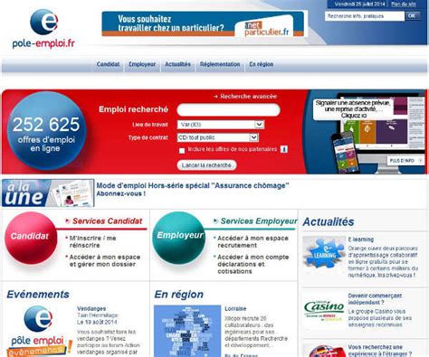 www.pole-emploi.fr, le site pour trouver un emploi (ou pas)