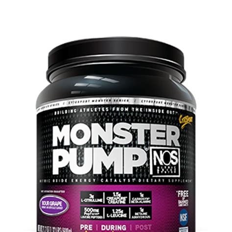 Cytosport Monster Pump Pre Workout Nutrition Vitamin Shoppe Pre