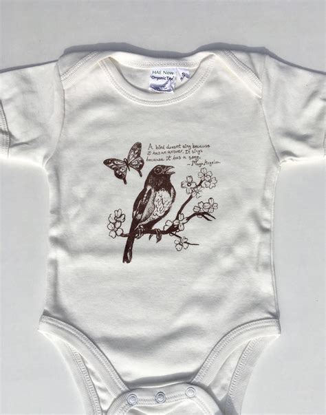 Organic Baby Clothes Baby Bird Onesie Organic Baby Girl | Etsy | Organic baby clothes, Organic ...