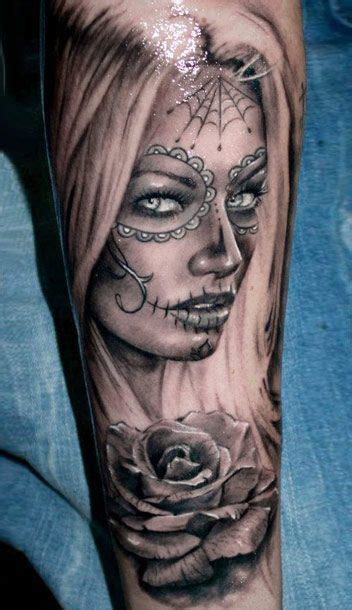 Santa Muerte Tattoo Designs