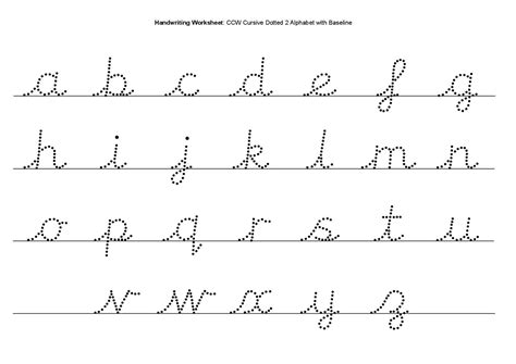 Standard cursive alphabet print outs 09! Alphabet Printable Letters to Trace | 101 Activity