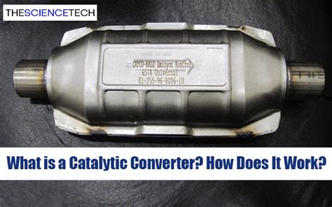 what is a catalytic converter how do catalytic converters work the science tech
