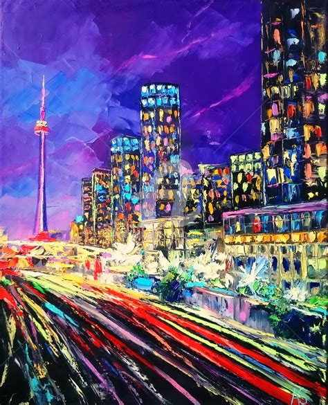 It gives the flexibility to target a wide range of systems, from. Night Tokio Painting by Alena Shymchonak | Artmajeur