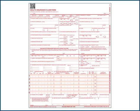 Hcfa 1500 Form Fillable Free Form Resume Examples N49m1ee9zz