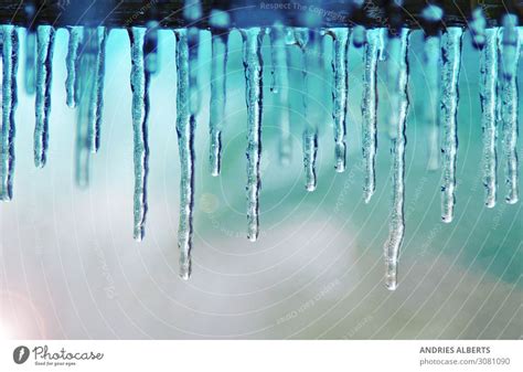 Winter Icicles Cold Season Art A Royalty Free Stock Photo From