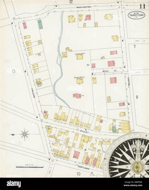 Image 11 Of Sanborn Fire Insurance Map From Tarrytown Westchester