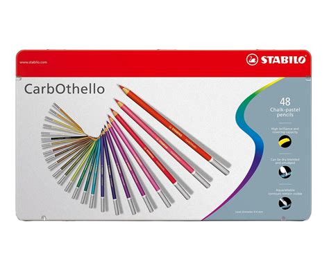 Stabilo Carbothello Chalk Pastel Coloured Pencils Are Now Available