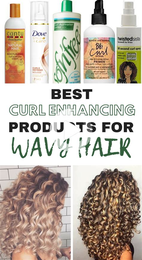The Best Curl Enhancing Products For Wavy Hair Natural Wavy Hair Curly Hair Styles