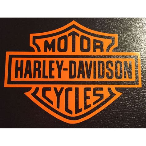 Decal 12 Harley Davidson Large 8 X 10 By Incognitovinyl On Etsy
