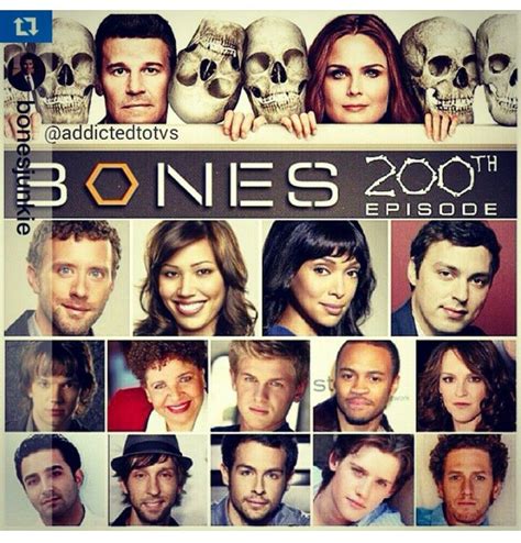 The Cast Of Bones Cast Of Bones Booth And Bones Bones Tv Series
