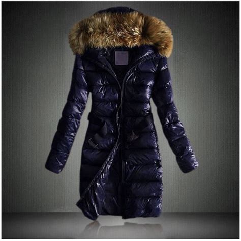 Doudoune femme longue à capuche fourrure parka fourrure ...