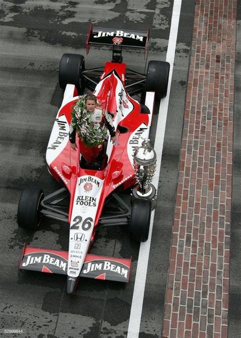 Dan Wheldon The Day After Winning The 2005 Indianapolis 500 Dan