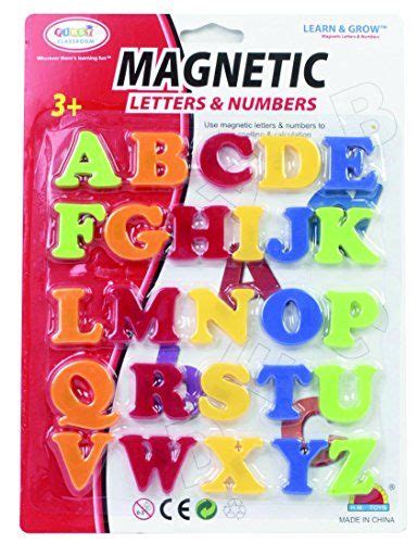 First Classroom Magnetic Capital Fancy Letters In A Blister Card 12
