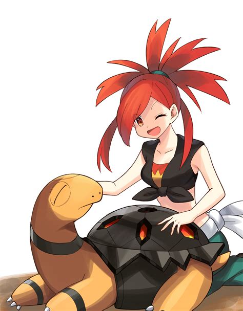 Flannery And Torkoal Pokemon And More Drawn By Yuihico Danbooru