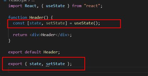 Reactjs Exporting And Importing States In React Stack Overflow
