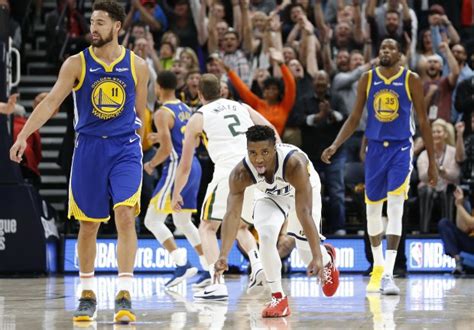 Golden state warriors' stephen curry #30 is double teamed by utah jazz' jordan clarkson #00 and rudy gobert #27 in the second quarter of their nba game at the. Golden State Warriors: Lessons from the win over the Jazz